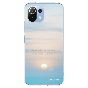 Picasee silikonový průhledný obal pro Xiaomi Mi 11 Lite - COLD SKIES