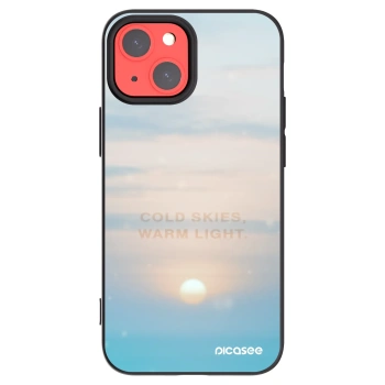 Picasee silikonový černý obal pro Apple iPhone 13 mini - COLD SKIES