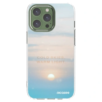 Picasee silikonový průhledný obal pro Apple iPhone 13 Pro - COLD SKIES