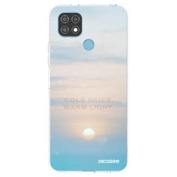 Picasee silikonový průhledný obal pro Realme C21 - COLD SKIES