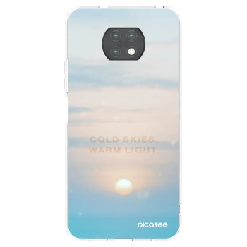 Picasee silikonový průhledný obal pro Xiaomi Redmi Note 9T - COLD SKIES