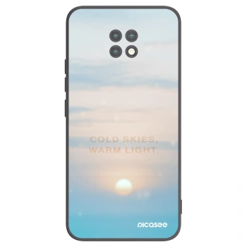 Picasee silikonový černý obal pro Xiaomi Redmi Note 9T - COLD SKIES