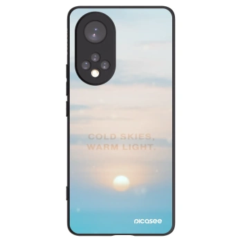 Picasee silikonový černý obal pro Honor 50 5G - COLD SKIES