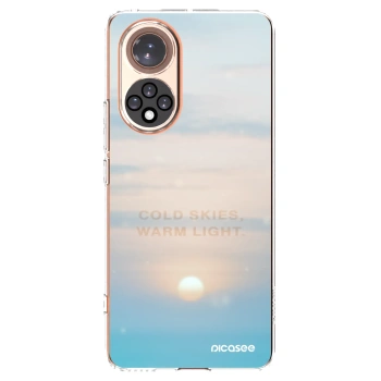 Picasee silikonový průhledný obal pro Honor 50 5G - COLD SKIES