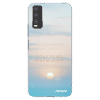 Picasee silikonový průhledný obal pro Vivo Y20s - COLD SKIES