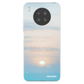 Picasee silikonový průhledný obal pro Huawei Nova 8i - COLD SKIES