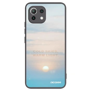 Picasee silikonový černý obal pro Xiaomi 11 Lite 5G NE - COLD SKIES