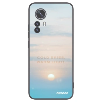 Picasee silikonový černý obal pro Xiaomi 12 Pro - COLD SKIES