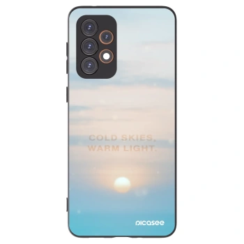 Picasee silikonový černý obal pro Samsung Galaxy A33 5G A336 - COLD SKIES