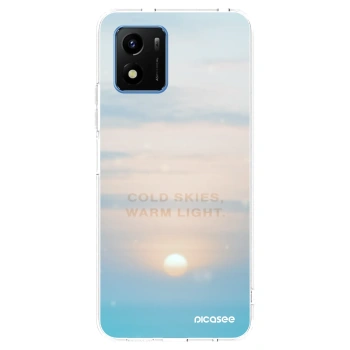 Picasee silikonový průhledný obal pro Vivo Y01 - COLD SKIES