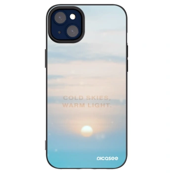 Picasee silikonový černý obal pro Apple iPhone 14 Plus - COLD SKIES