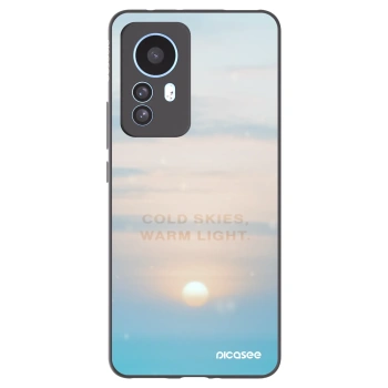 Picasee silikonový černý obal pro Xiaomi 12T Pro - COLD SKIES