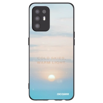 Picasee silikonový černý obal pro OPPO A94 5G - COLD SKIES