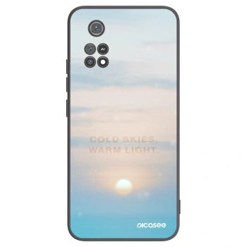 Picasee silikonový černý obal pro Xiaomi Poco M4 Pro - COLD SKIES