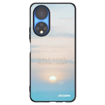 Picasee silikonový černý obal pro Honor X7 - COLD SKIES