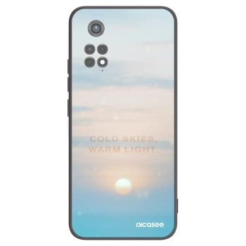 Picasee silikonový černý obal pro Xiaomi Redmi Note 11S 5G - COLD SKIES