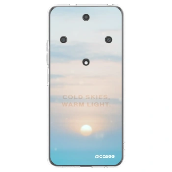 Picasee silikonový průhledný obal pro Honor Magic5 Lite 5G - COLD SKIES