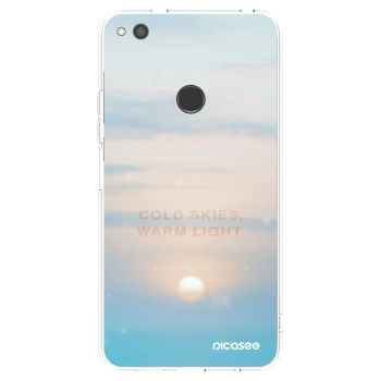 Picasee silikonový průhledný obal pro Huawei Mate 40 Pro - COLD SKIES