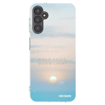 Picasee silikonový průhledný obal pro Samsung Galaxy A14 5G A146P - COLD SKIES