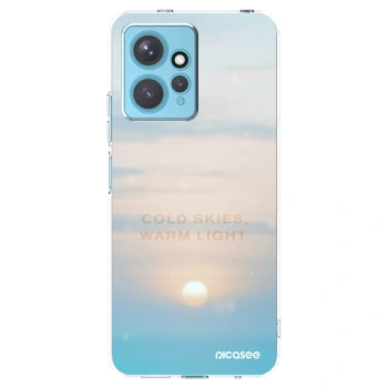 Picasee silikonový průhledný obal pro Xiaomi Redmi Note 12 4G - COLD SKIES