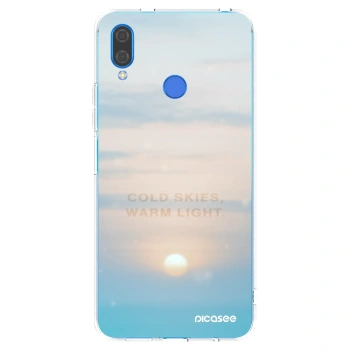 Picasee silikonový průhledný obal pro Huawei Nova 3 - COLD SKIES