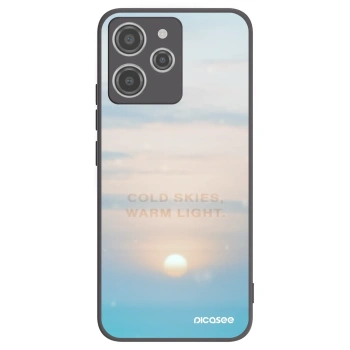 Picasee silikonový černý obal pro Xiaomi Redmi 12 4G - COLD SKIES