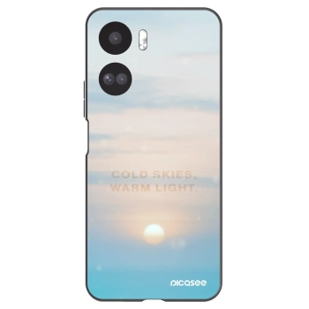 Picasee silikonový černý obal pro Honor 90 Lite 5G - COLD SKIES