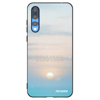 Picasee silikonový černý obal pro Huawei P20 Pro - COLD SKIES