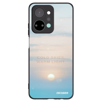 Picasee silikonový černý obal pro Honor X7a - COLD SKIES