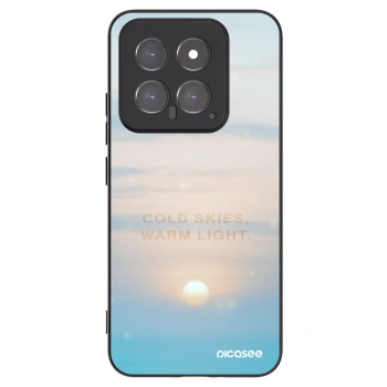 Picasee silikonový černý obal pro Xiaomi 14 - COLD SKIES