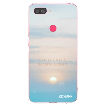 Picasee silikonový průhledný obal pro Xiaomi Mi 8 Lite - COLD SKIES
