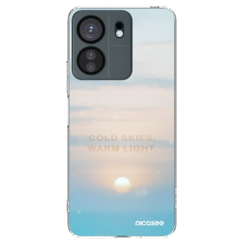 Picasee silikonový průhledný obal pro Xiaomi Redmi 13C 4G - COLD SKIES