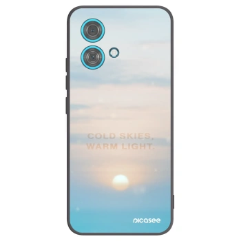 Picasee silikonový černý obal pro Motorola Edge 40 Neo - COLD SKIES