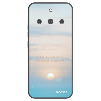 Picasee silikonový černý obal pro Realme 11 Pro+ - COLD SKIES