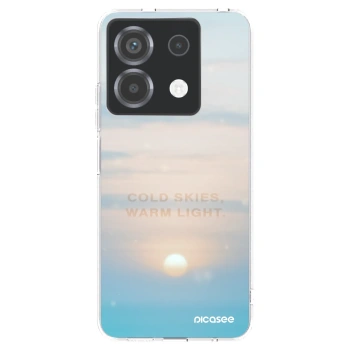 Picasee silikonový průhledný obal pro Xiaomi Poco X6 - COLD SKIES