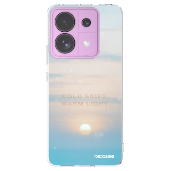 Picasee silikonový průhledný obal pro Xiaomi Redmi Note 13 Pro 5G - COLD SKIES