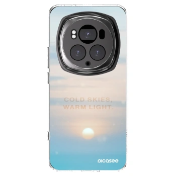 Picasee silikonový průhledný obal pro Honor Magic6 Pro - COLD SKIES