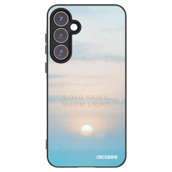 Picasee silikonový černý obal pro Samsung Galaxy A55 5G A556B - COLD SKIES