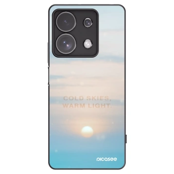Picasee silikonový černý obal pro Xiaomi Redmi Note 13 Pro 4G - COLD SKIES