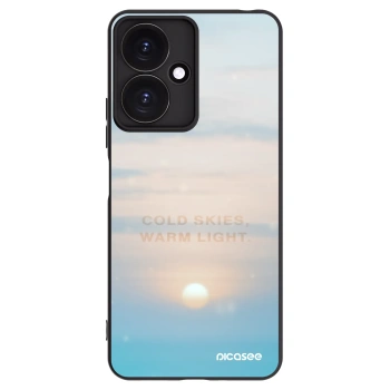 Picasee silikonový černý obal pro Xiaomi Redmi 13C 5G - COLD SKIES