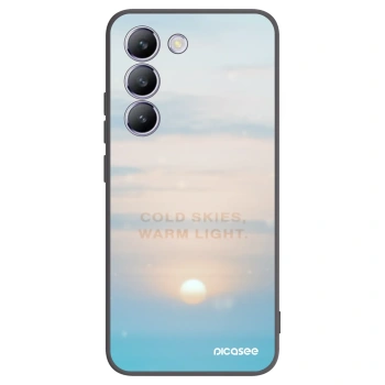 Picasee silikonový černý obal pro Vivo V40 SE 5G - COLD SKIES