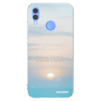 Picasee silikonový průhledný obal pro Honor 10 Lite - COLD SKIES