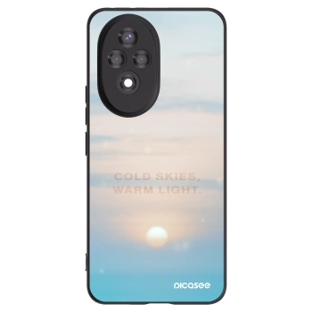 Picasee silikonový černý obal pro Honor 200 Pro 5G - COLD SKIES