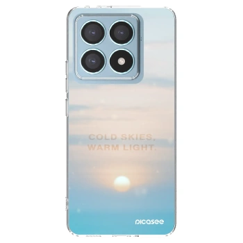 Picasee silikonový průhledný obal pro Xiaomi 14T Pro - COLD SKIES