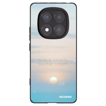 Picasee silikonový černý obal pro Xiaomi Redmi Note 14 Pro 5G - COLD SKIES