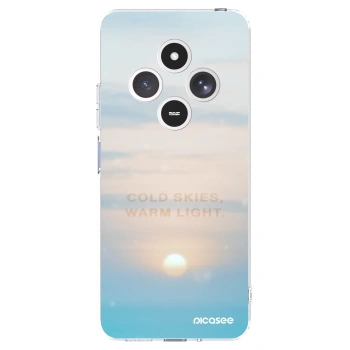 Picasee silikonový průhledný obal pro Xiaomi Redmi 14C - COLD SKIES