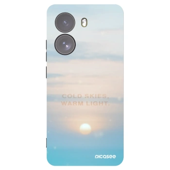 Picasee silikonový černý obal pro Xiaomi Poco X7 - COLD SKIES