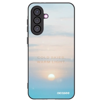 Picasee silikonový černý obal pro Samsung Galaxy A36 5G - COLD SKIES