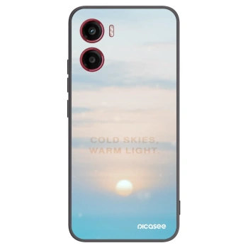 Picasee silikonový černý obal pro Motorola Moto G05 - COLD SKIES