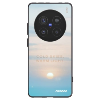 Picasee silikonový černý obal pro Vivo X200 Pro - COLD SKIES
